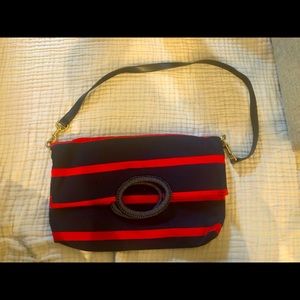 NWOT Talbots Nautical Foldover Bag